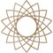 Ekena Millwork Eleanor Wood Fretwork Pierced Ceiling Medallion, Red Oak, 38"OD x 14 5/8"ID x 1/4"T CMWP38X38X0250EARO - alternate 5